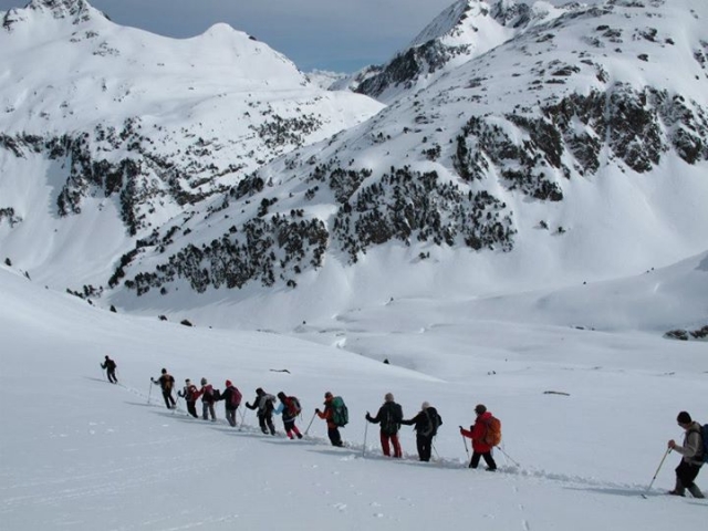 Rutas en raquetas de nieve en Huesca